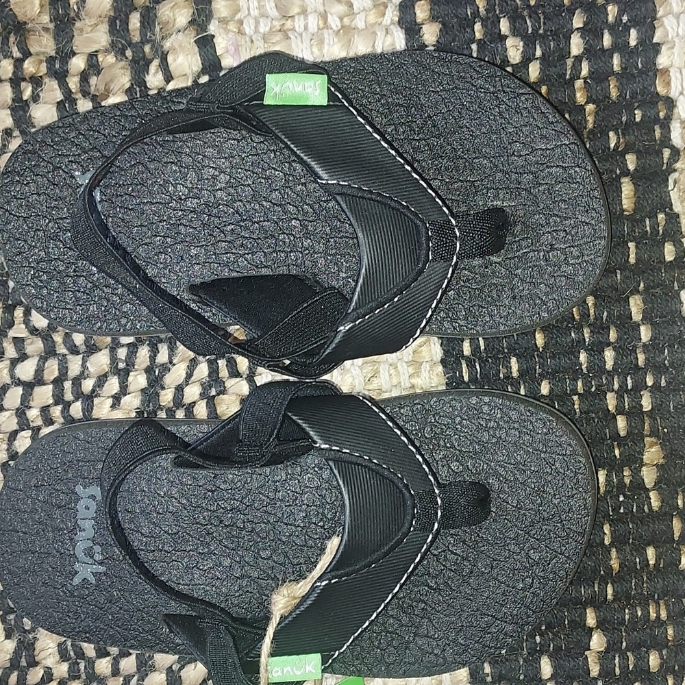 Sanuk  Toodler Boys Sandal NWT - Picture 2 of 9